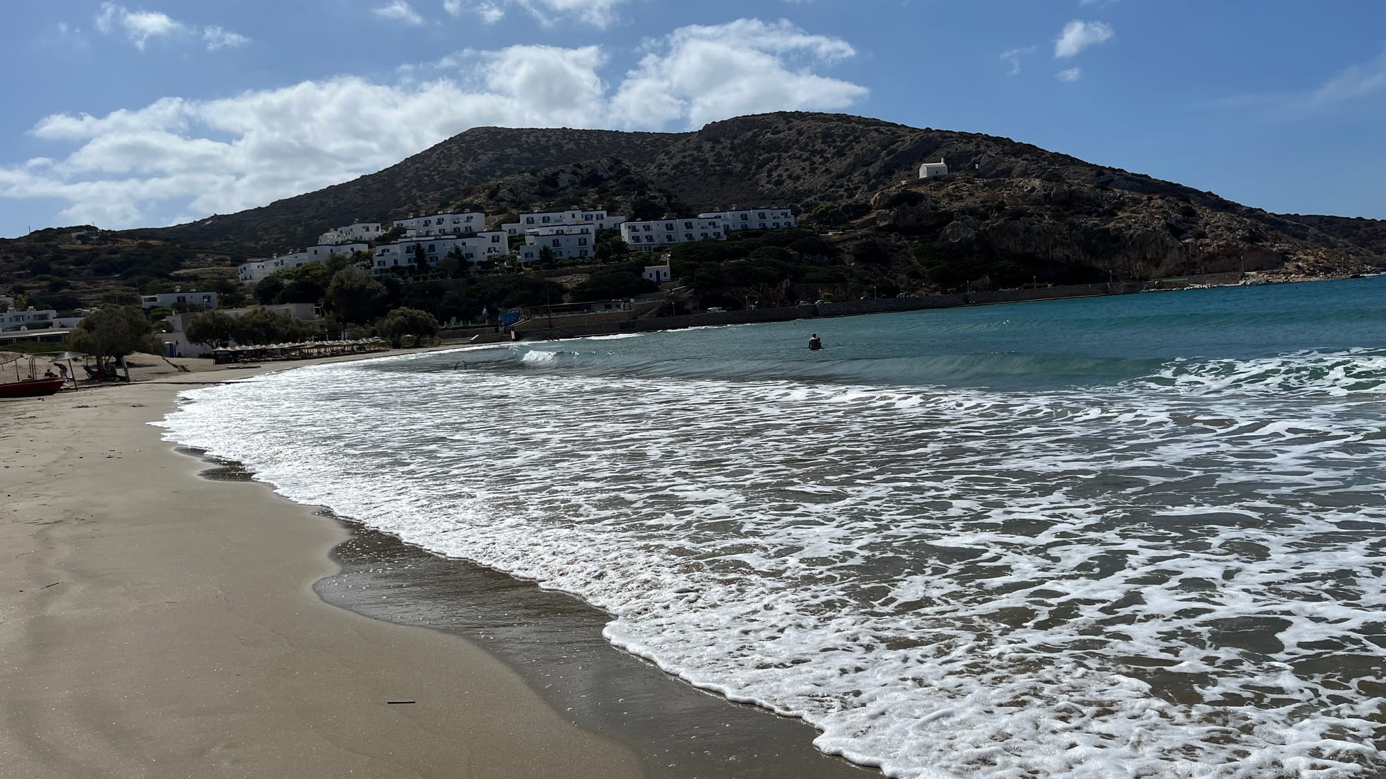 Zu dritt von Leros auf die Kykladen