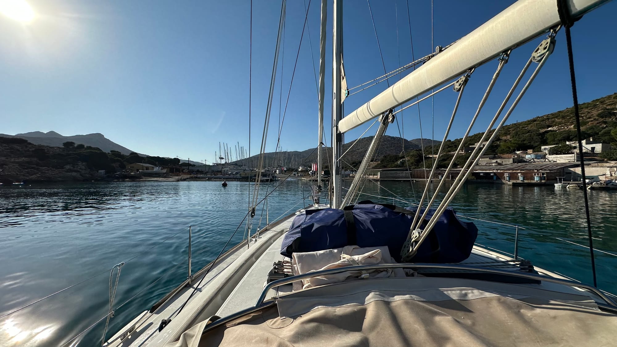 Zu dritt von Leros auf die Kykladen