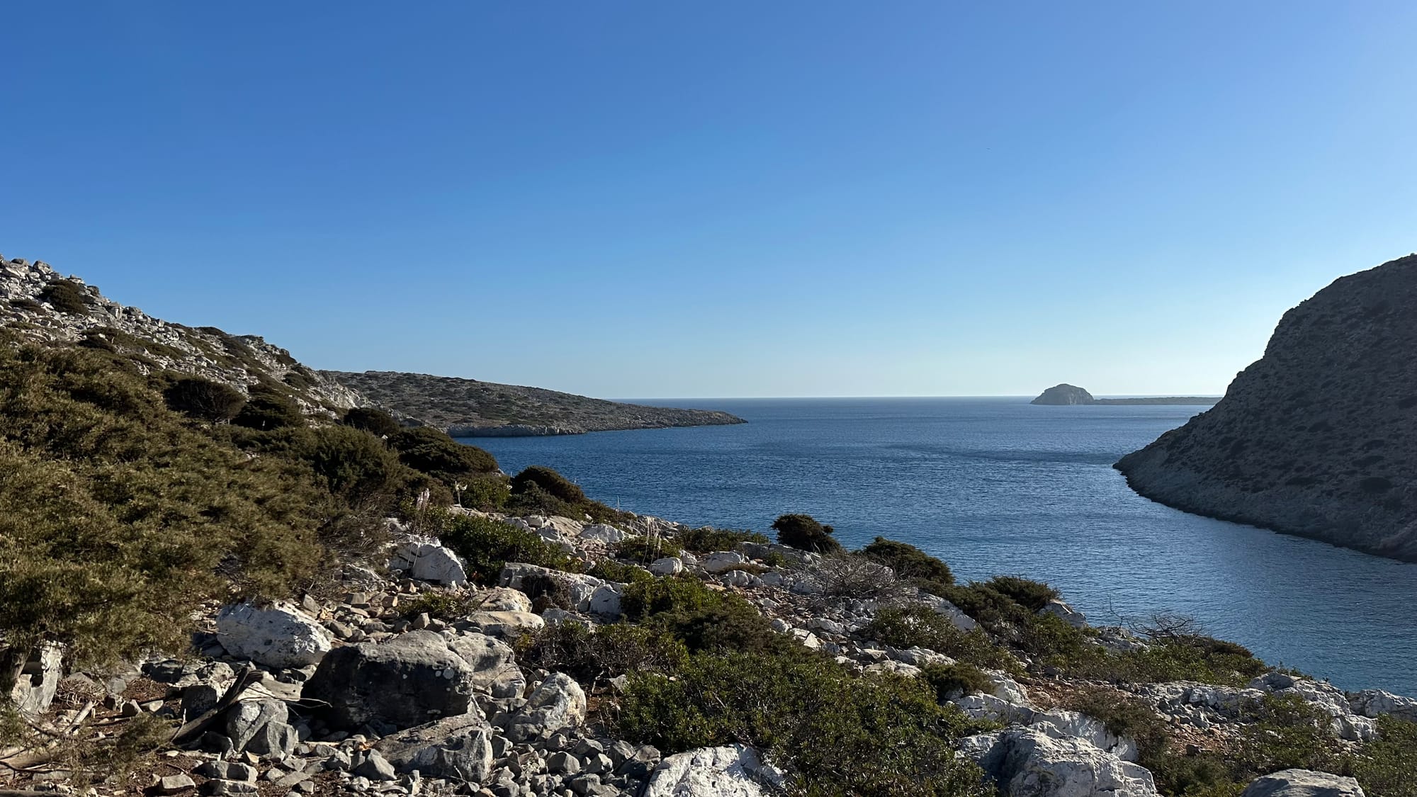 Zu dritt von Leros auf die Kykladen