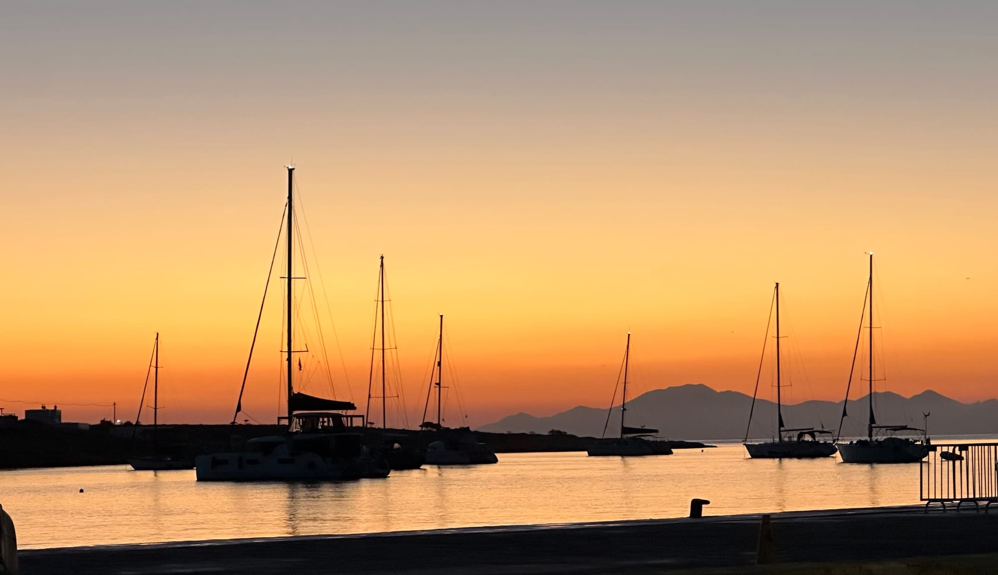 Zu dritt von Leros auf die Kykladen