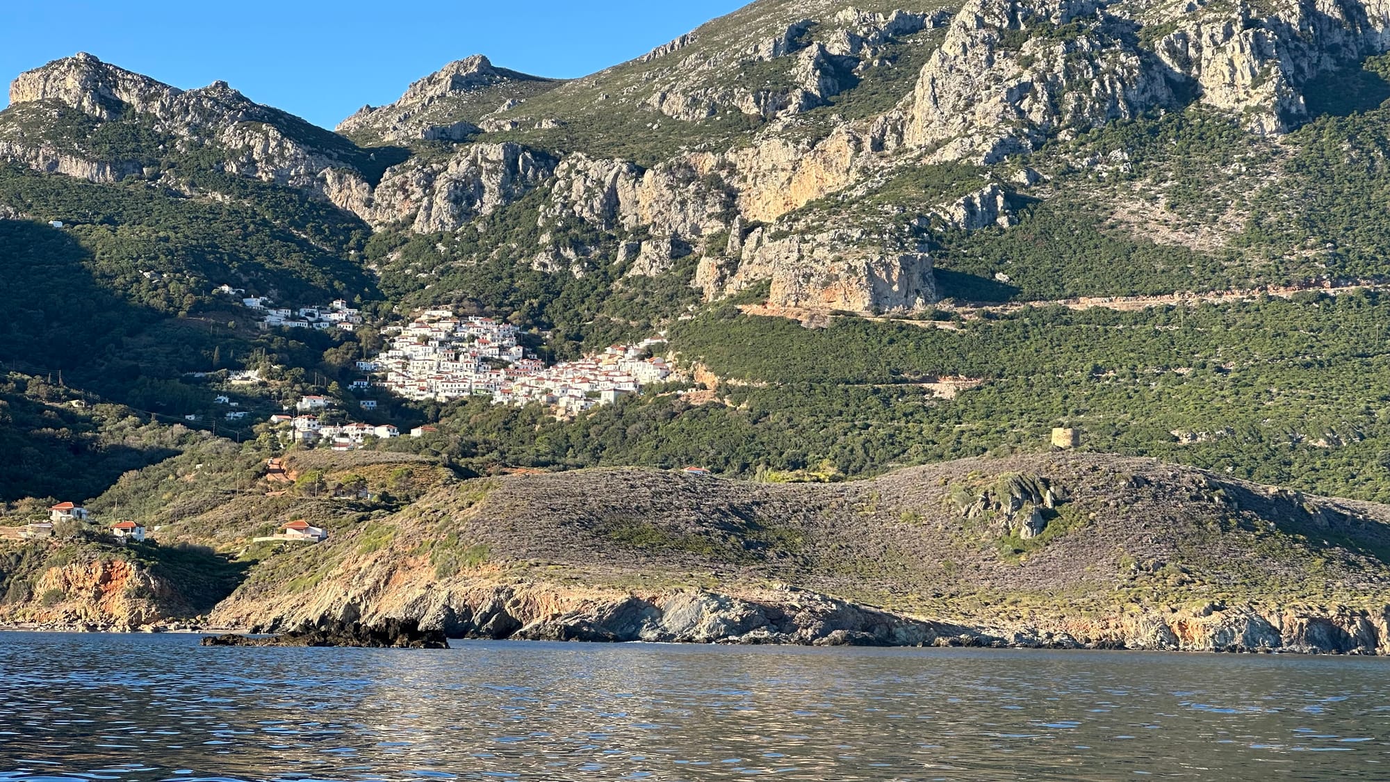 Um den Ostfinger des Peloponnes