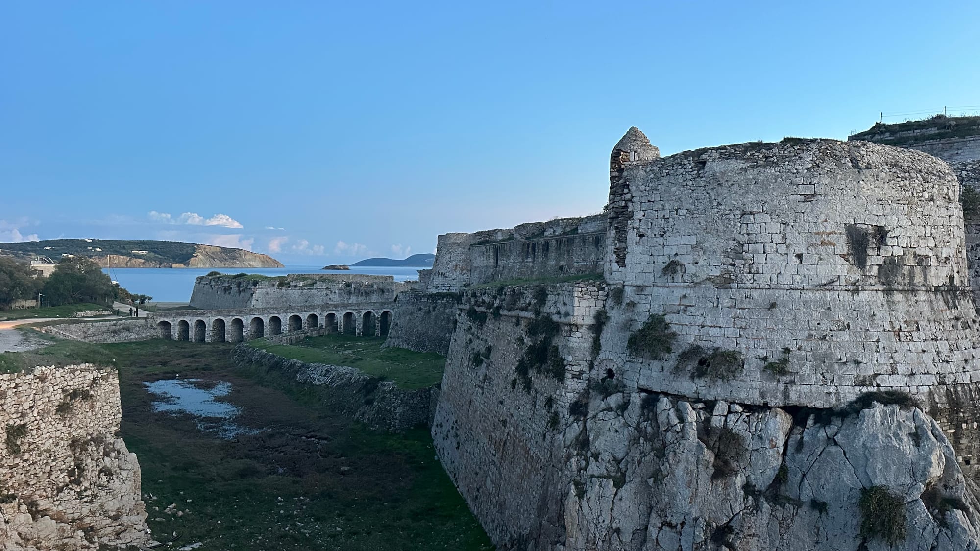 Entlang der Westküste des Peloponnes