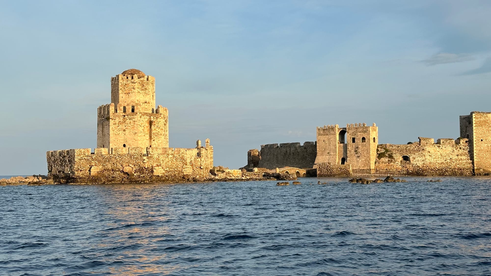 Entlang der Westküste des Peloponnes