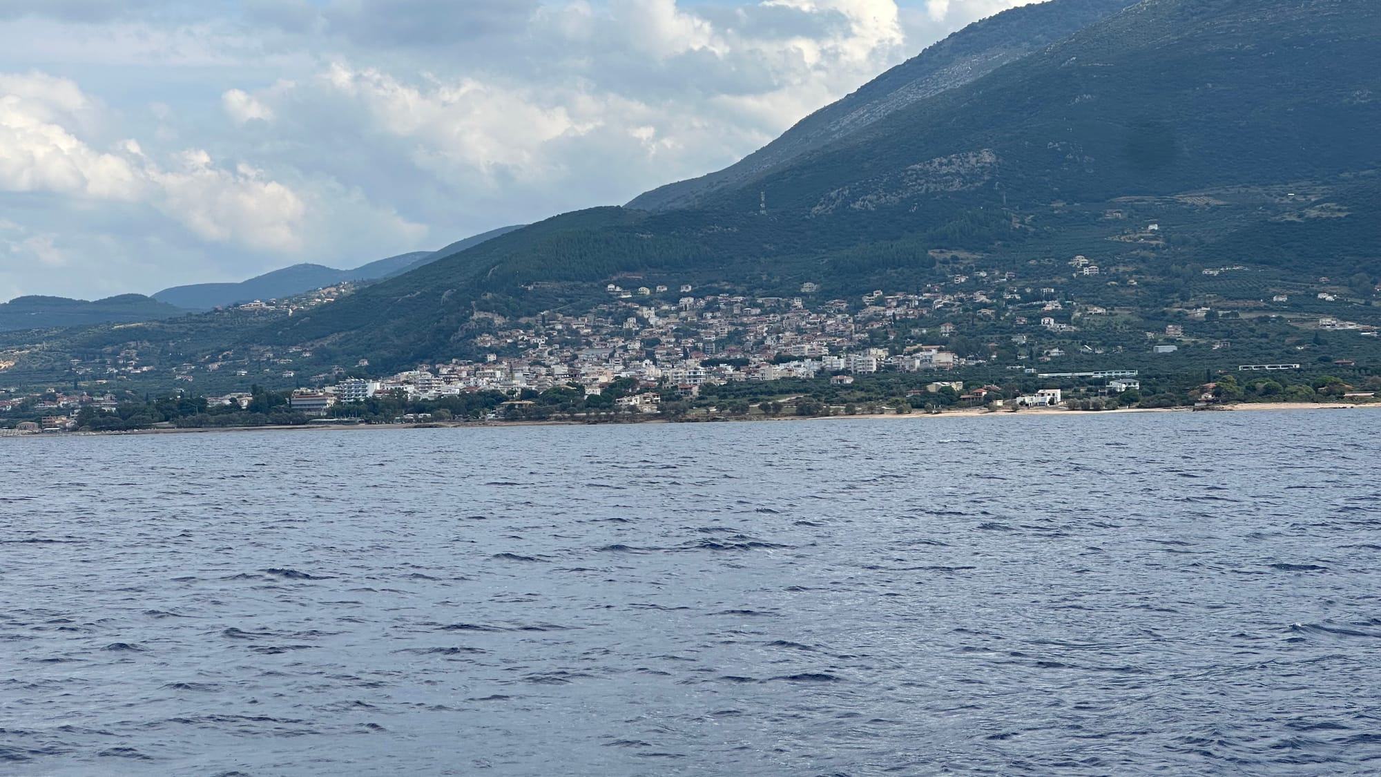 Entlang der Westküste des Peloponnes