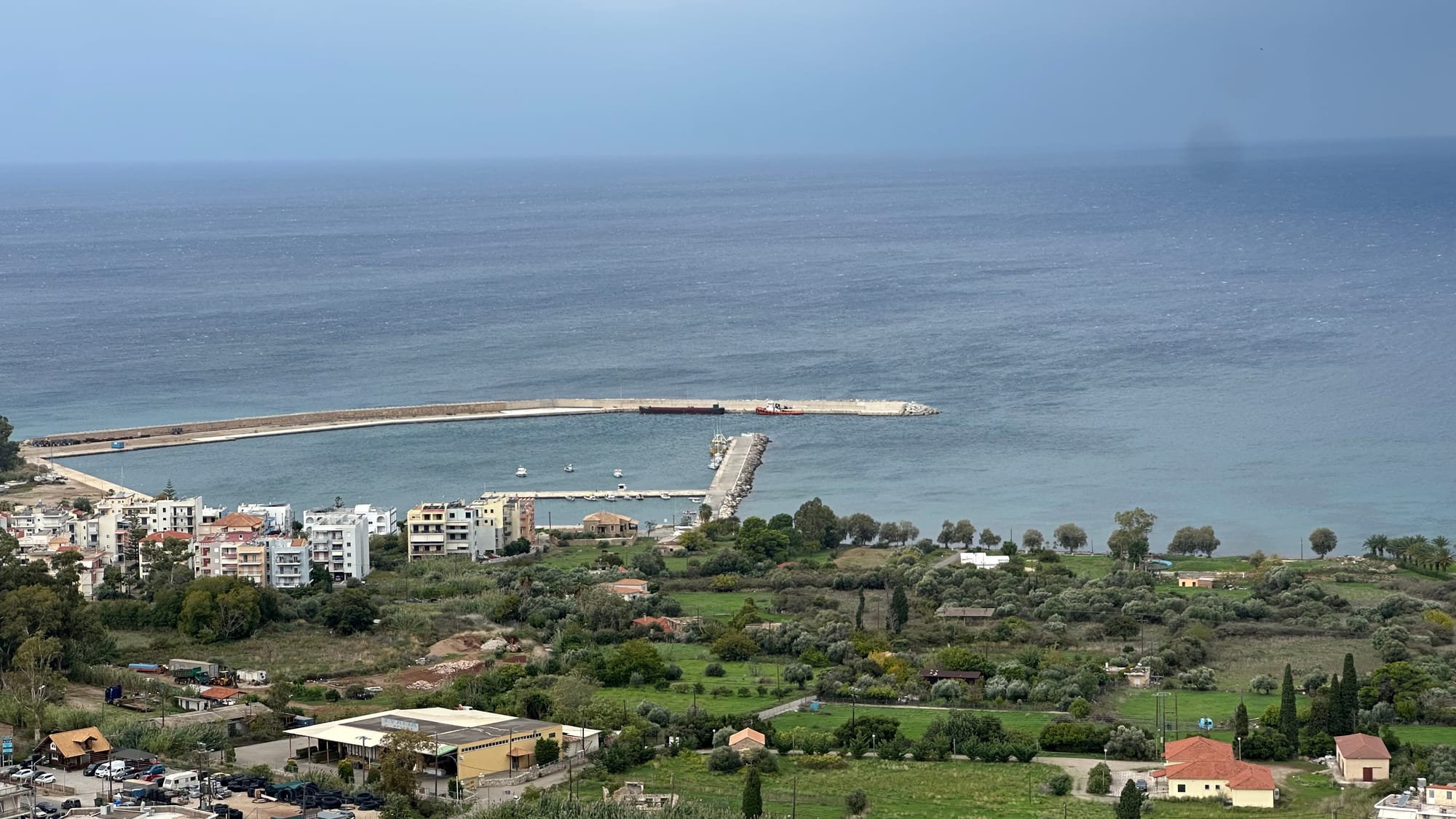 Entlang der Westküste des Peloponnes