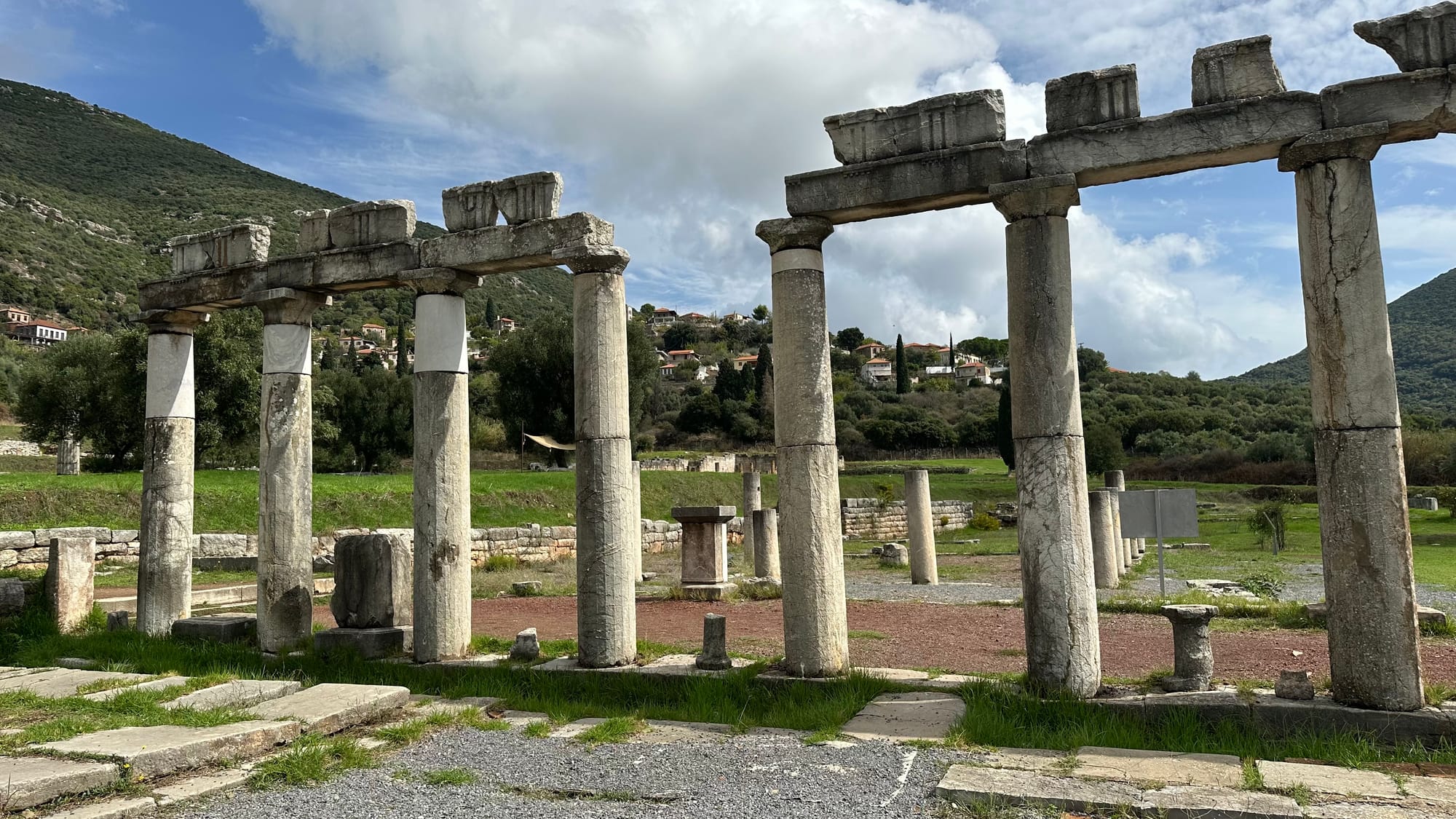 Entlang der Westküste des Peloponnes