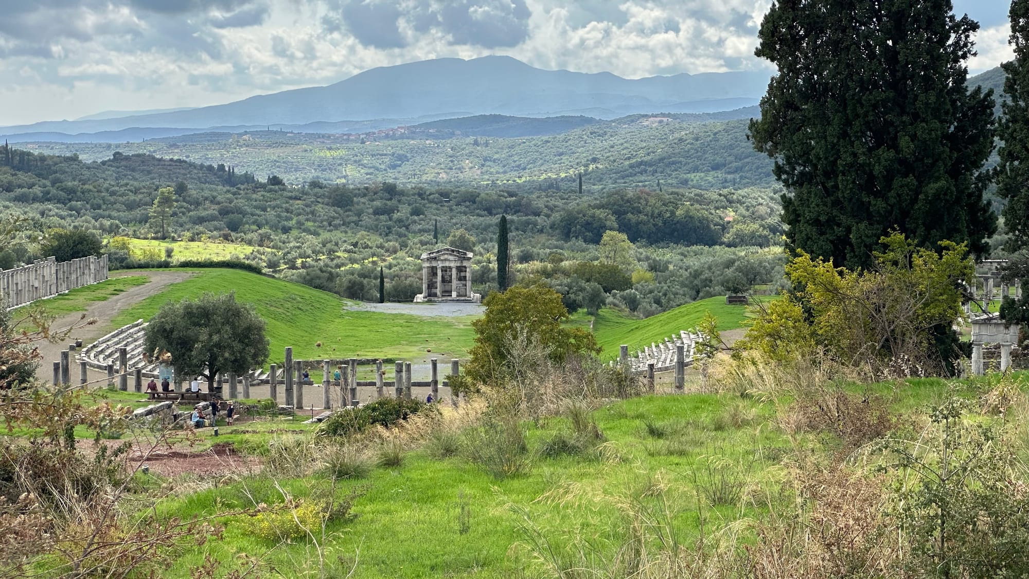 Entlang der Westküste des Peloponnes