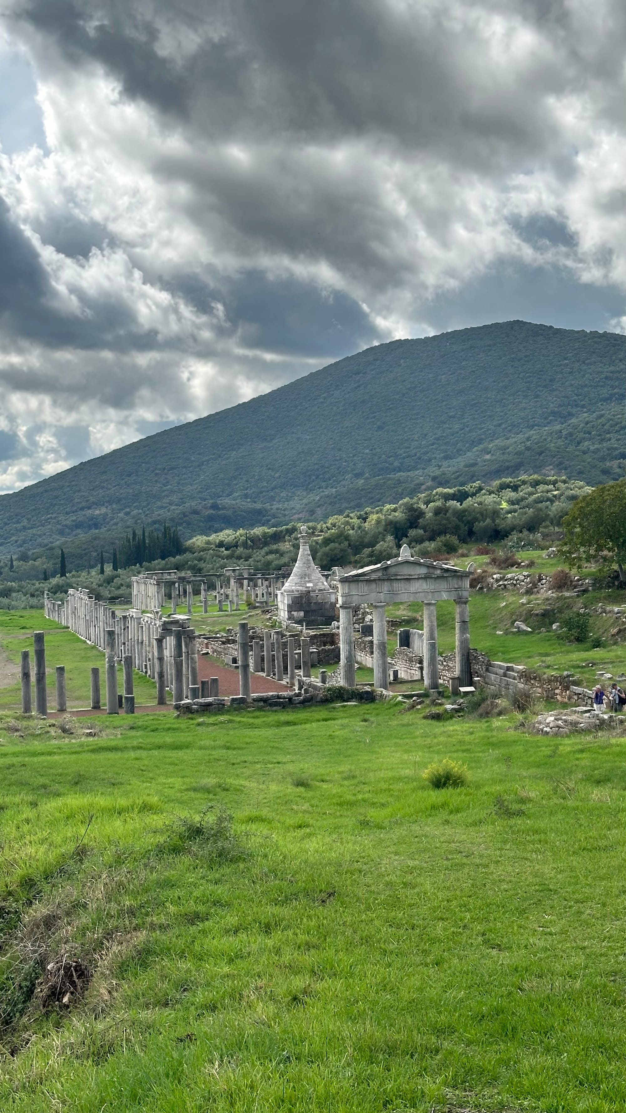 Entlang der Westküste des Peloponnes