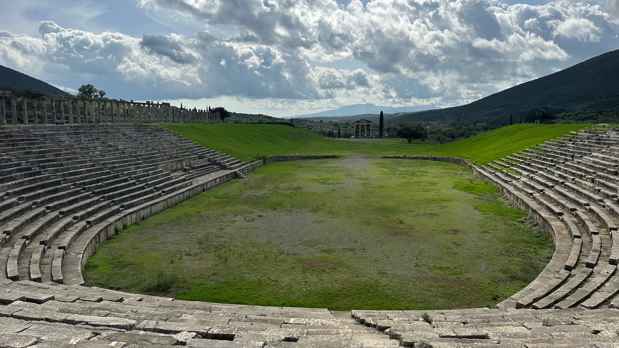 Entlang der Westküste des Peloponnes