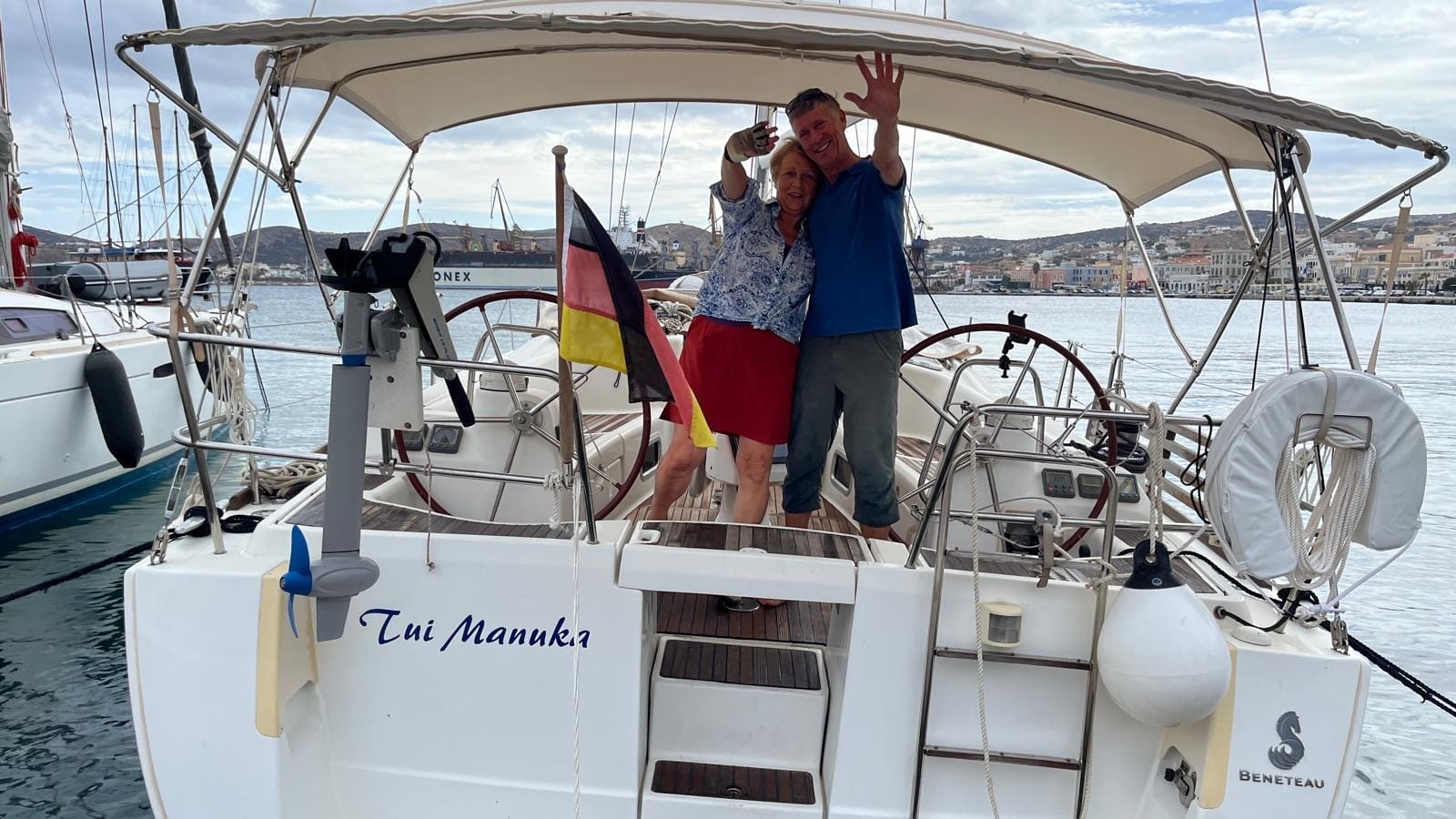 Zu dritt von Leros auf die Kykladen